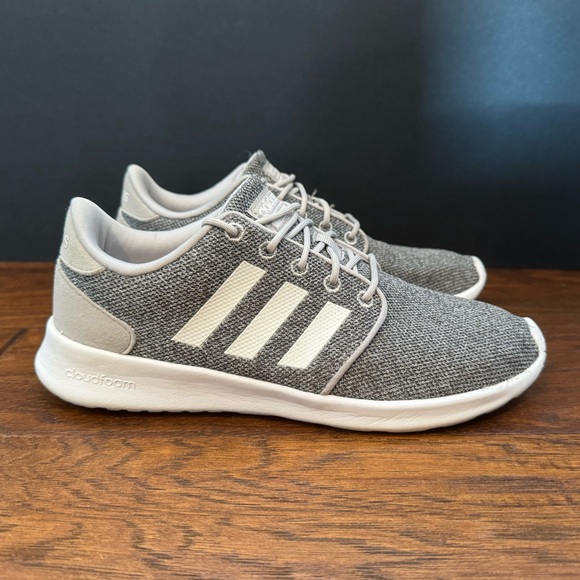 Adidas Cloudfoam Grey White Sneakers - Picture 5 of 9